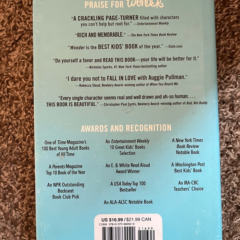 Wonder by R.J. Palacio - Picture 2 of 2